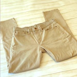 Men’s tan Levi’s